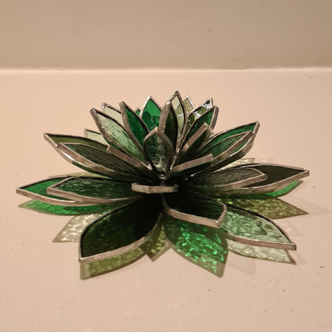 Stained glass succulent